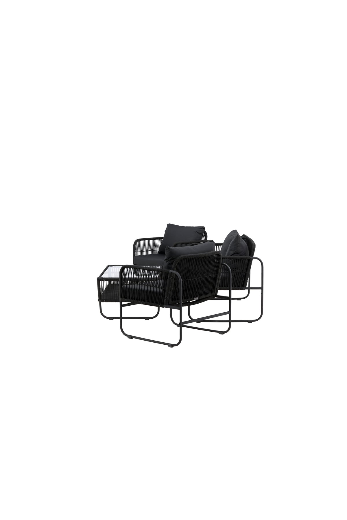 Utah Sofagarnitur in Schwarz präsentiert im Onlineshop von KAQTU Design AG. Loungeset ist von Venture Home