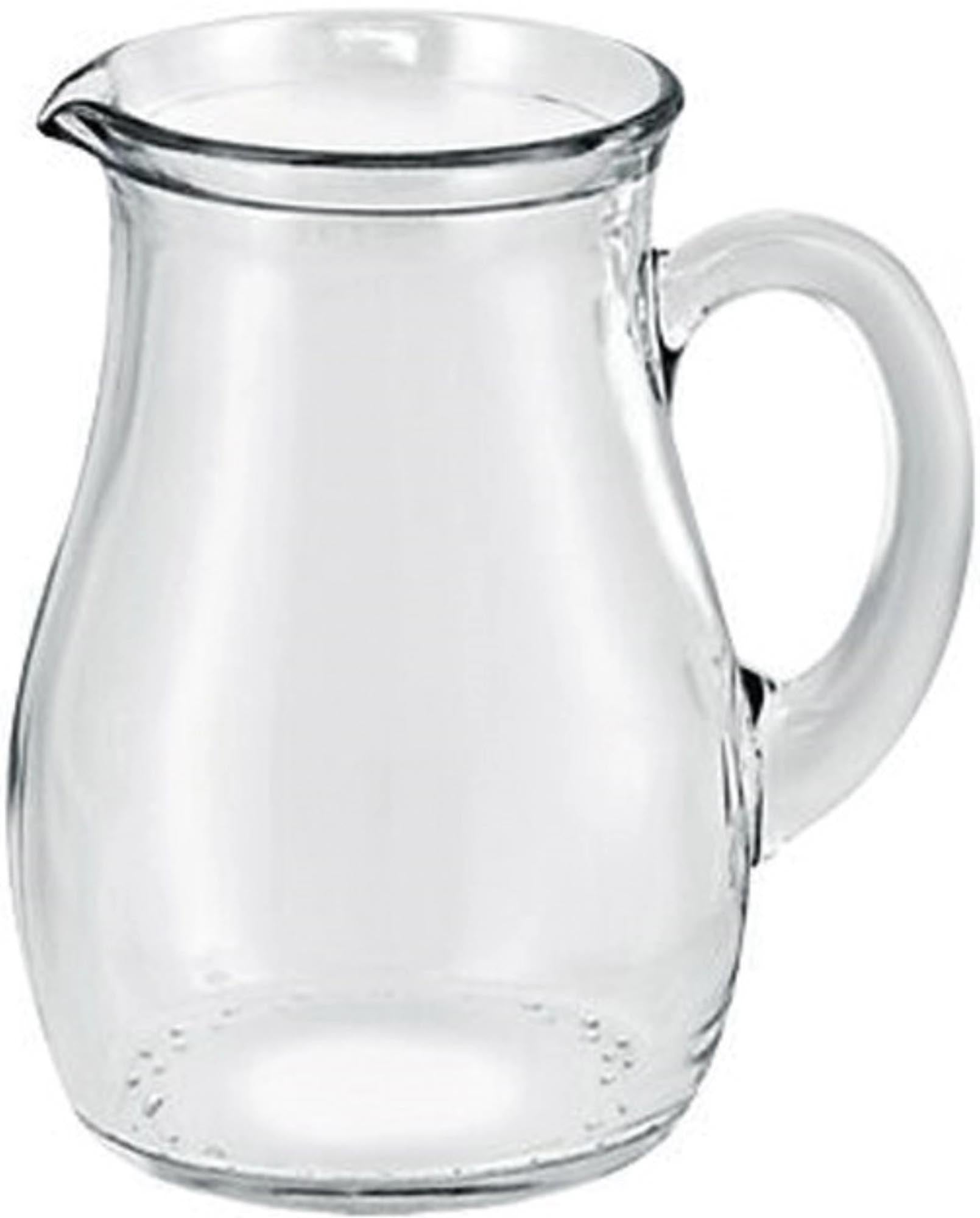 Entdecken Sie den eleganten Roxy Glaskrug 1.0lt von Rastal. Ideal für Wasser, Saft oder Wein, spülmaschinenfest und perfekt für jeden Anlass.