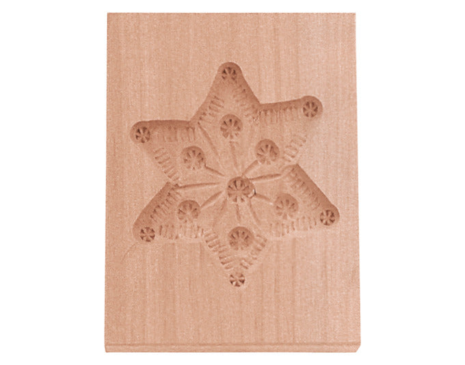 STÄDTER Springerle-Model Stern 5.5x8 cm Birnbaum in präsentiert im Onlineshop von KAQTU Design AG. Ausstecher ist von STÄDTER