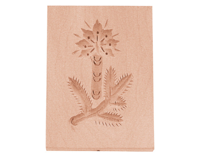 STÄDTER Springerle-Model Zweig mit Kerze 5.5x8 cm Birnbaum in präsentiert im Onlineshop von KAQTU Design AG. Ausstecher ist von STÄDTER