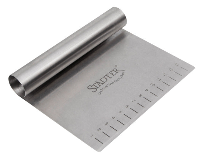 STÄDTER Teigkarte Profi 15x12 cm 0.9 mm Edelstahl in präsentiert im Onlineshop von KAQTU Design AG. Backutensilien ist von STÄDTER