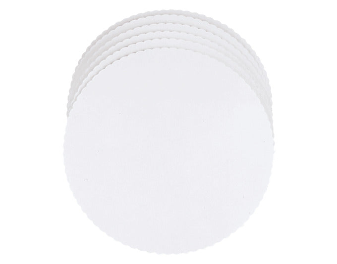 STÄDTER Tortenscheiben ø 28 cm 6er weiss Pappe in präsentiert im Onlineshop von KAQTU Design AG. Kuchenuntersatz ist von STÄDTER