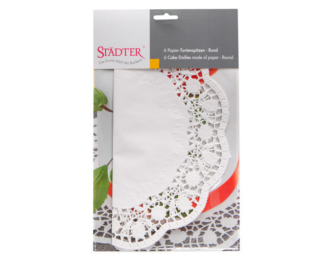Präsentieren Sie Ihre Torten stilvoll mit der STÄDTER Tortenspitze ø 32 cm. Hochwertiges Papier, 6er-Pack, ideal für jeden Anlass!