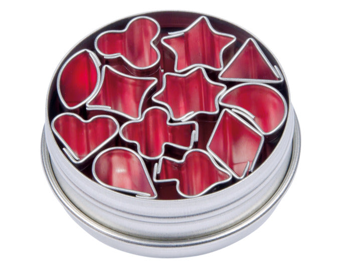 STÄDTER Ausstecher in Dose Mini 12 Motive 1.5 cm in präsentiert im Onlineshop von KAQTU Design AG. Ausstecher ist von STÄDTER