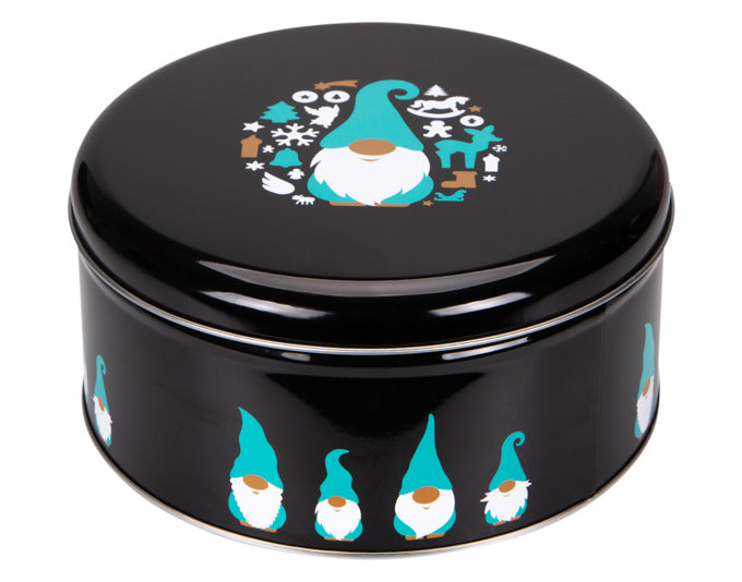 STÄDTER Gebäckdose Wichtel ø 16.5x8 cm schwarz rund in präsentiert im Onlineshop von KAQTU Design AG. Aufbewahrungsdose ist von STÄDTER