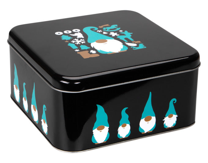 STÄDTER Gebäckdose Wichtel 16.5x16.5x8 cm schwarz eckig in präsentiert im Onlineshop von KAQTU Design AG. Aufbewahrungsdose ist von STÄDTER