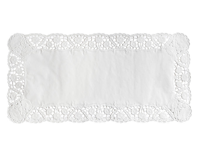 STÄDTER Tortenspitze 40x20 cm weiss rechteckig 6er Papier in präsentiert im Onlineshop von KAQTU Design AG. Kuchenuntersatz ist von STÄDTER