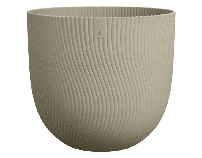 ELHO Pflanzengefäss Sereh rund ø 40 cm skandinavisches grün in präsentiert im Onlineshop von KAQTU Design AG. Pflanzentopf Outdoor ist von ELHO
