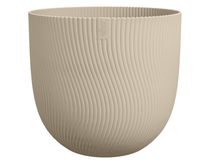 ELHO Pflanzengefäss Sereh rund ø 40 cm skandinavisches grün in präsentiert im Onlineshop von KAQTU Design AG. Pflanzentopf Outdoor ist von ELHO