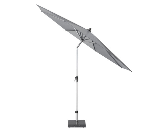 Der PLATINUM SUN & SHADE Riva Premium Sonnenschirm mit 300 cm Durchmesser bietet eleganten Sonnenschutz und ist dank des Easy-Up Systems benutzerfreundlich. Ideal für Garten und Balkon.