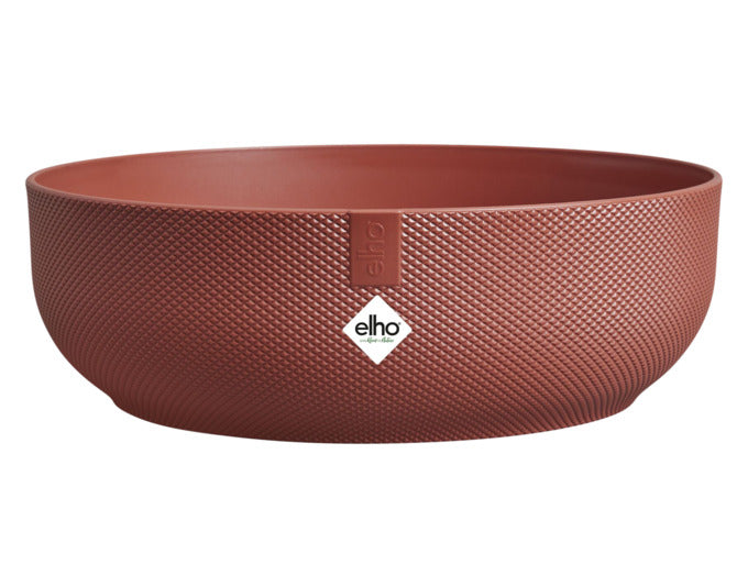 ELHO Planzengefäss Jazz rund ø 28 cm amber gelb in präsentiert im Onlineshop von KAQTU Design AG. Pflanzentopf Outdoor ist von ELHO