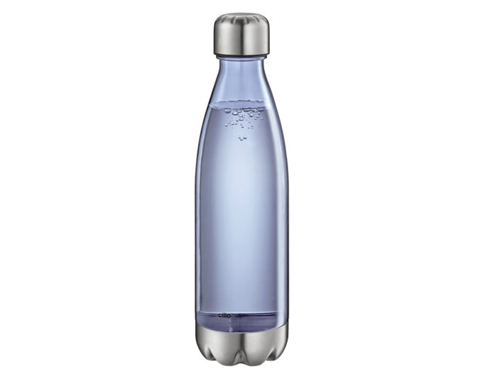 Entdecken Sie die CILIO Trinkflasche Elegante 0.7 l aus transparentem Tritan in Blau – stilvoll, bruchsicher und ideal für unterwegs!
