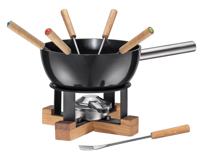 SPRING Käsefondue Lausanne Aluguss ø 23 cm in präsentiert im Onlineshop von KAQTU Design AG. Fondue/Raclette ist von SPRING