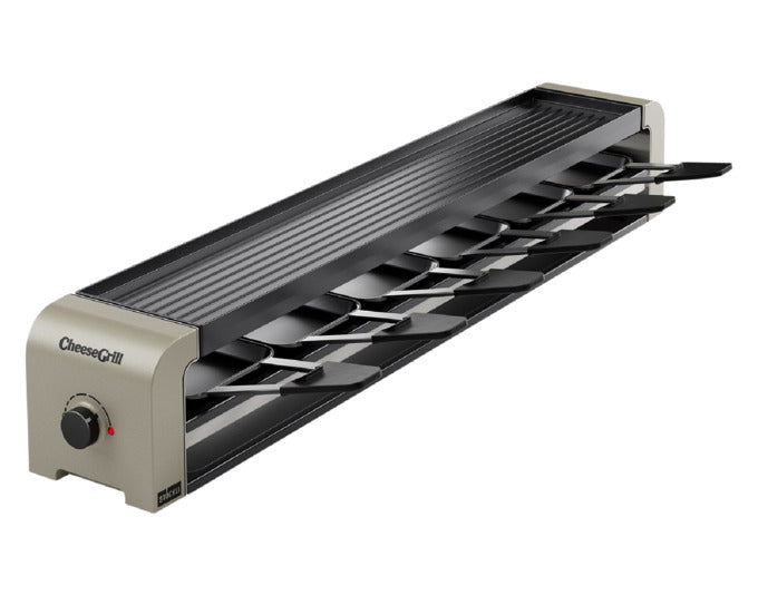 STÖCKLI Raclettegrill CheeseGrill 6 white 74.6x11.6x11.8 cm in präsentiert im Onlineshop von KAQTU Design AG. Fondue/Raclette ist von STÖCKLI