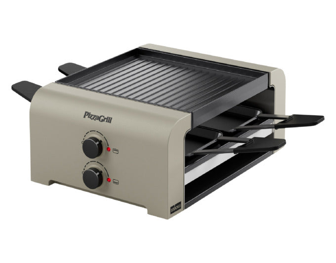 STÖCKLI PizzaGrill 4 white 32.2x22.9x13 cm in präsentiert im Onlineshop von KAQTU Design AG. Pizza ist von STÖCKLI