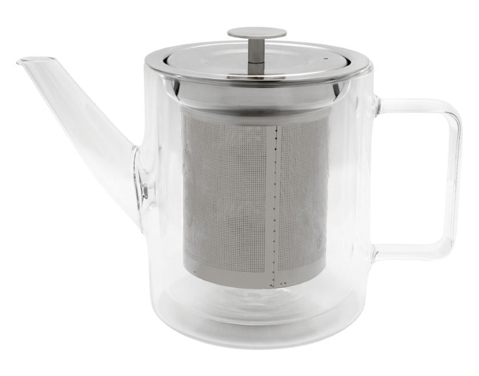 BREDEMEIJER Teekanne San Remo Glas doppelwandig 1.0 l in präsentiert im Onlineshop von KAQTU Design AG. Kanne ist von BREDEMEIJER