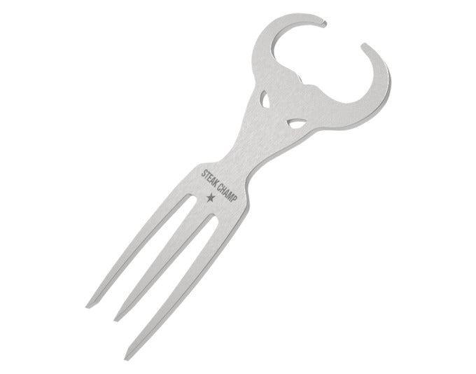 STEAK CHAMP Mini Bull-Fork 2er-Set in  präsentiert im Onlineshop von KAQTU Design AG. Grillzubehör ist von STEAK CHAMP