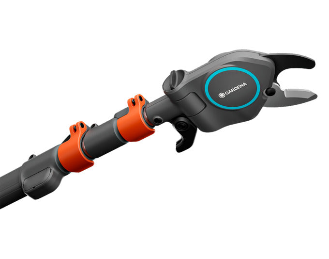 Entdecken Sie den GARDENA Teleskop-Baumschneider StarCut Pro L – Ihr perfekter Partner für müheloses Schneiden hoher Äste. Mit einer Reichweite von 175 bis 400 cm und präzisem Bypass-Schneidsystem für gesunde Pflanzen.