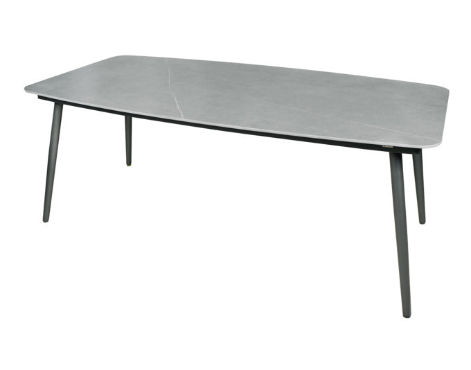 MWH Tisch Keramik grau 210x105 cm in präsentiert im Onlineshop von KAQTU Design AG. Gartentisch ist von MWH ORIGINAL