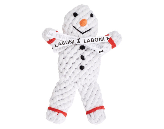 LABONI Spielzeug Shawn der Schneemann in präsentiert im Onlineshop von KAQTU Design AG. Hundebedarf ist von LABONI