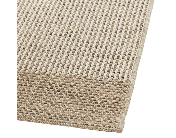 Entdecken Sie den stilvollen LAFUMA Aussenteppich Melya in beige (340x240 cm) – UV-beständig, pflegeleicht und ideal für Ihre Terrasse oder den Garten.