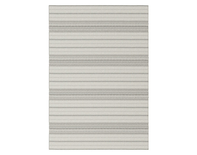 LAFUMA Aussenteppich Melya Polypropylen sonora grau 340x240 cm in präsentiert im Onlineshop von KAQTU Design AG. Outdoor-Teppich ist von LAFUMA