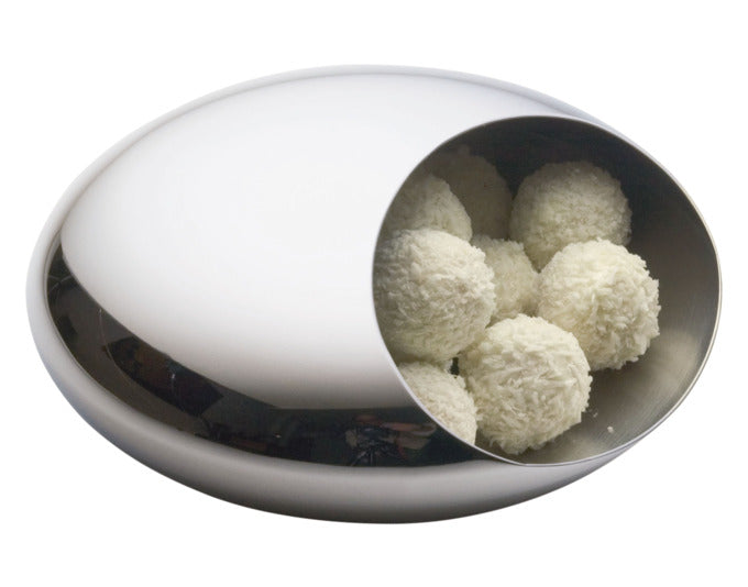 PHILIPPI Schale Cocoon Inox ø 16x8 cm in präsentiert im Onlineshop von KAQTU Design AG. Schale ist von PHILIPPI