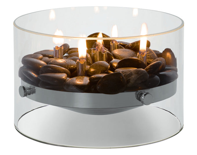 PHILIPPI Tischkamin Fire ø 23x14 cm in präsentiert im Onlineshop von KAQTU Design AG. Fackel ist von PHILIPPI