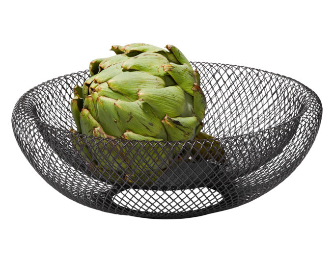 Entdecken Sie die elegante PHILIPPI Schale Mesh flach (ø 29x10 cm) in Schwarz – ideal für stilvolle Präsentationen und moderne Akzente in Ihrem Zuhause.