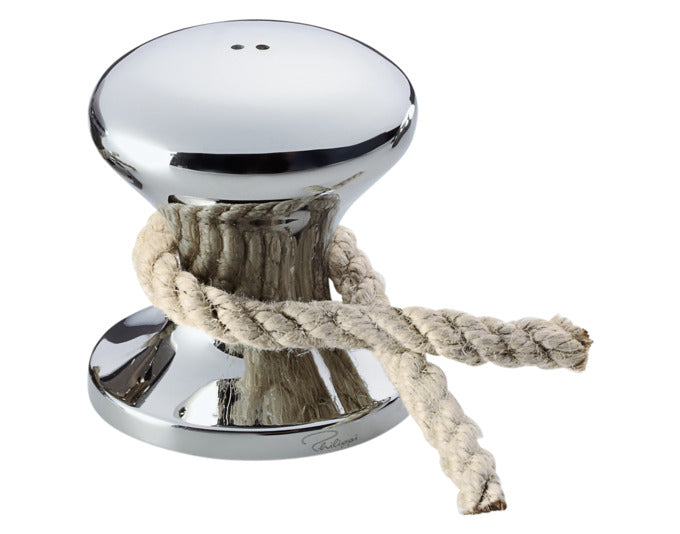 PHILIPPI Salzstreuer Hamburger mit Tau Metall 4x4x5 cm silber in präsentiert im Onlineshop von KAQTU Design AG. Salz & Pfeffer ist von PHILIPPI