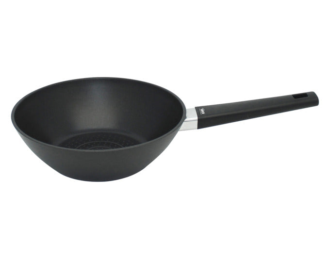 ELO Wokpfanne ø 24 cm H 7.5 cm 2.0 l Smart Wave PFAS frei Elodur Select in präsentiert im Onlineshop von KAQTU Design AG. Topf ist von ELO