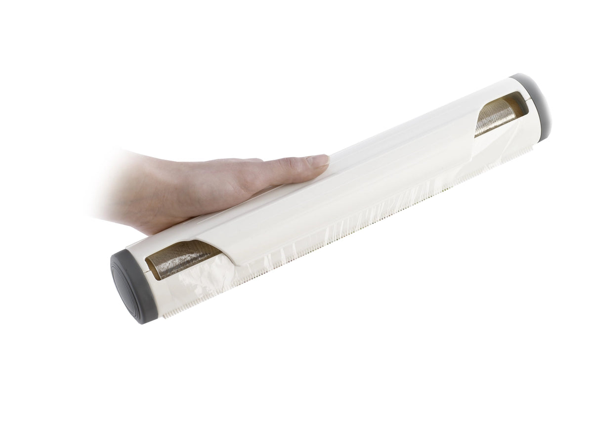 Folienspender, 33.5x6.5x6.5cm in Weiss präsentiert im Onlineshop von KAQTU Design AG. Küchenhelfer ist von Westmark
