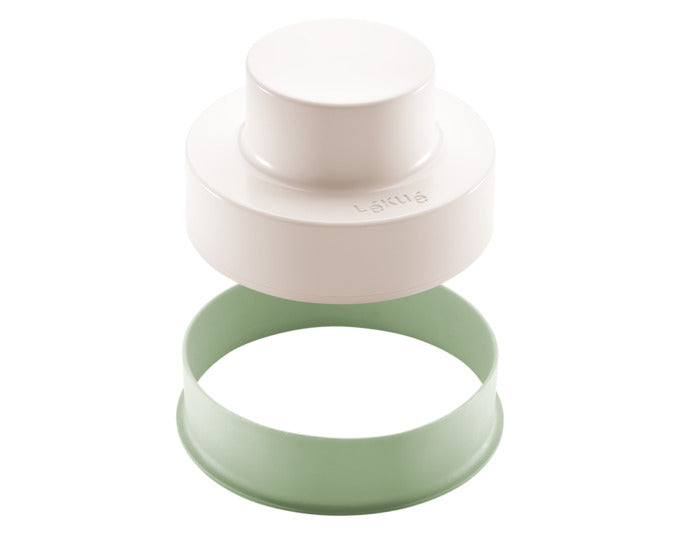 Entdecken Sie die LÉKUÉ Veggie-Burger-Presse (ø 11 cm) für kreative, gesunde Burger. Perfekt geformt und vielseitig einsetzbar!