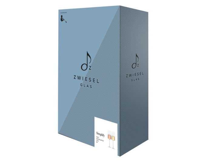 Entdecken Sie das elegante ZWIESEL GLAS Weinglas Simplify 77 im 2er Set, ideal für Schaumweine. Hochwertiges Tritan®-Kristallglas, spülmaschinenfest und perfekt für jeden Anlass.