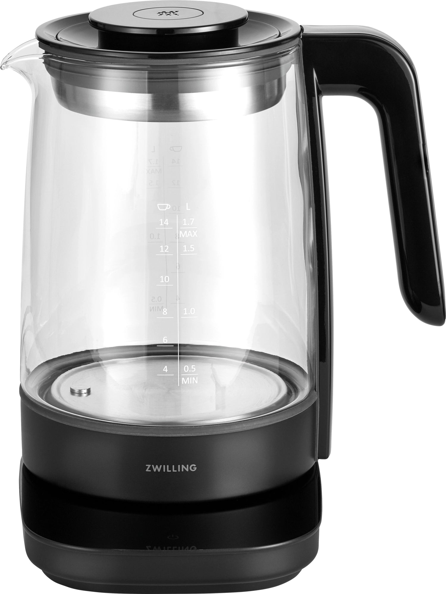Enfinigy Kettle Glass Black 1.7L