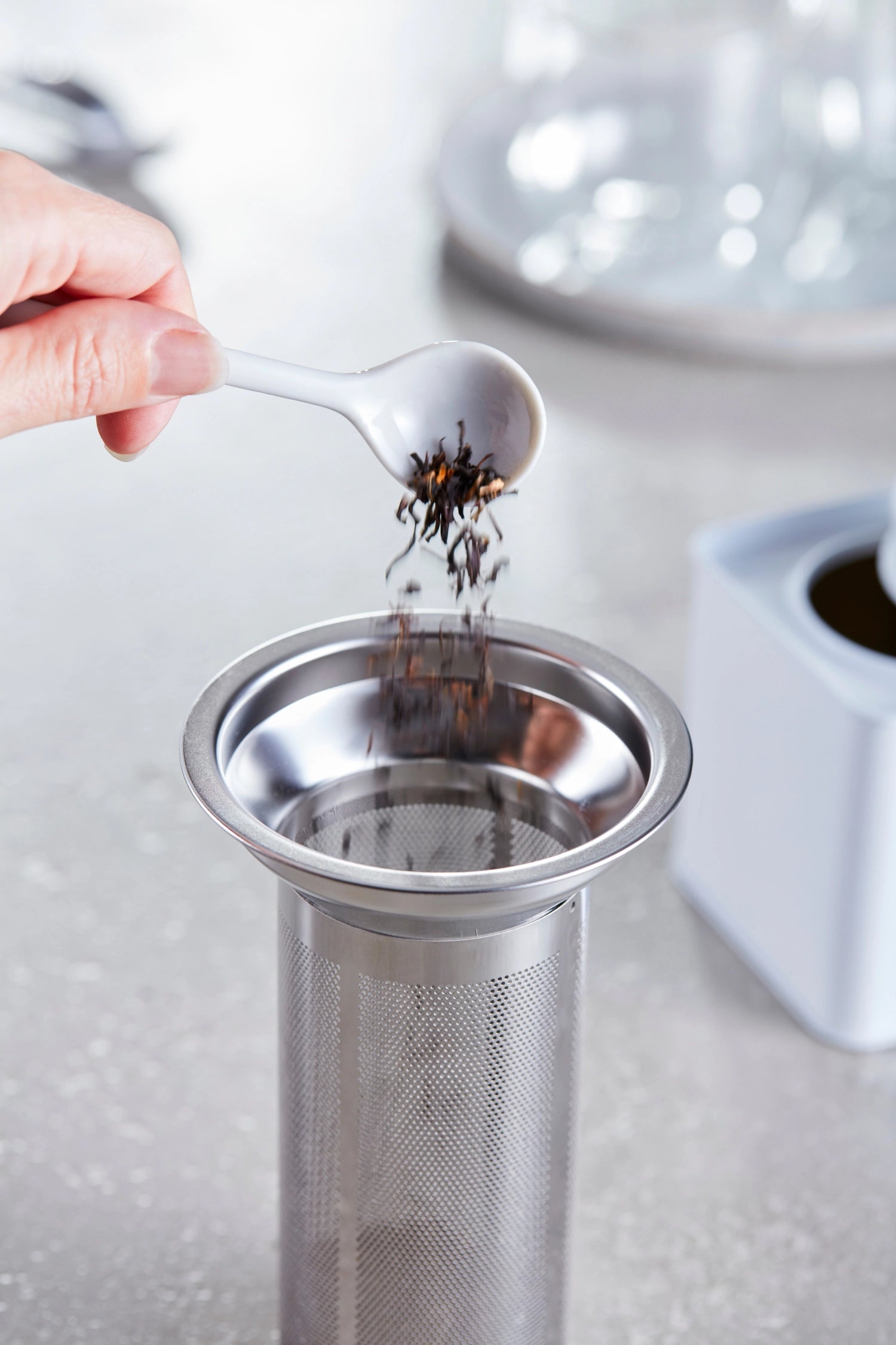 Enfinigy Kettle Glass Black 1.7L