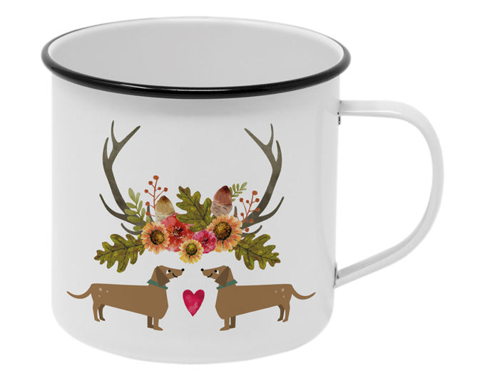 PPD Henkelbecher Happy Metall Mug Waltraut & Walter in präsentiert im Onlineshop von KAQTU Design AG. Glas ist von PPD