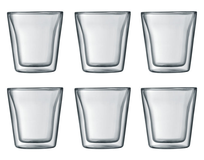 BODUM Trinkglas Canteen doppelwandig 6 Stück 0.4 l in  präsentiert im Onlineshop von KAQTU Design AG. Kaffeetassen ist von BODUM