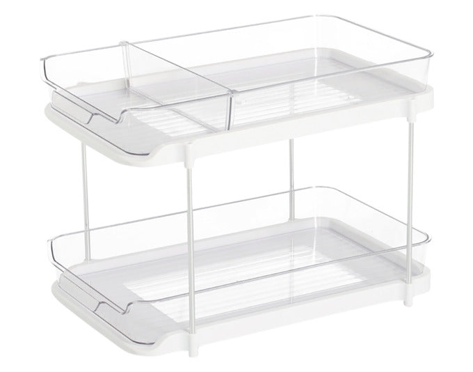 ZELLER Universalregal Kunststoff transparent 33.3x21.3x23.5 cm in präsentiert im Onlineshop von KAQTU Design AG. Standregal ist von ZELLER PRESENT