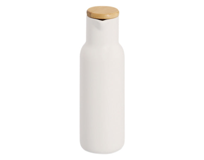 ZELLER Essig- Ölflasche 300 ml Keramik weiss ø 6x19.5 cm in präsentiert im Onlineshop von KAQTU Design AG. Küchenhelfer ist von ZELLER PRESENT