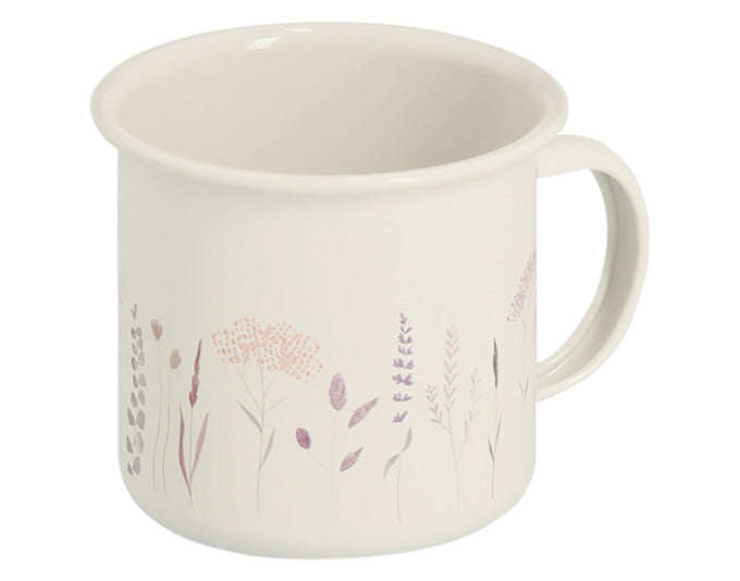 ZELLER Tasse Flowers 320 ml Metall ø 9x8 cm in präsentiert im Onlineshop von KAQTU Design AG. Glas ist von ZELLER PRESENT