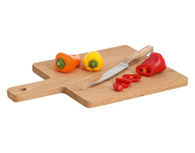 Entdecken Sie das ZELLER Schneidbrett aus Eiche (33x23x1.5 cm) – stilvoll, robust und vielseitig einsetzbar für Ihre Küche.