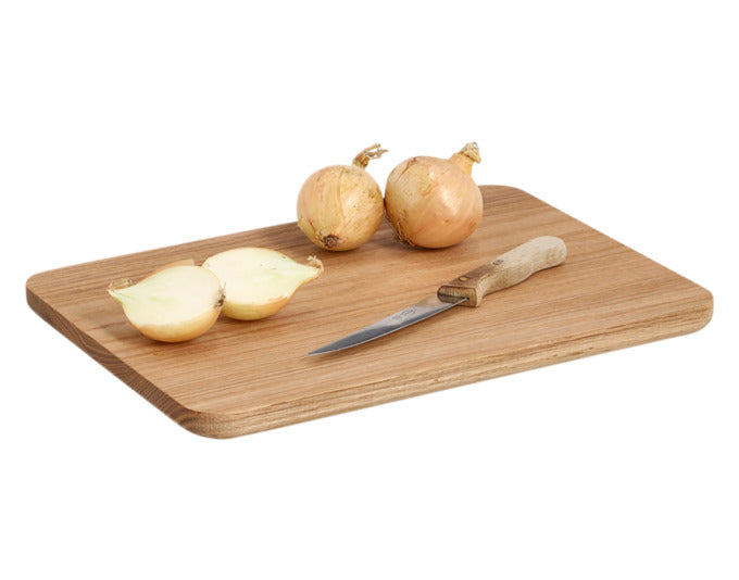 Entdecken Sie das ZELLER Schneidbrett aus Eiche (35x25x1.9 cm) – stilvoll, robust und ideal für jede Küche. Perfekt zum Schneiden und Servieren!