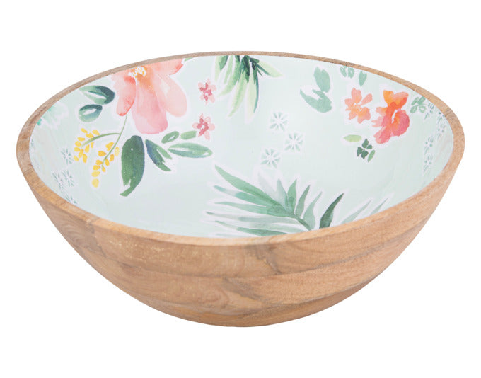 LADELLE Salatschüssel Chelsea Mangoholz mint ø 34x10 cm in präsentiert im Onlineshop von KAQTU Design AG. Salatzubehör ist von LADELLE