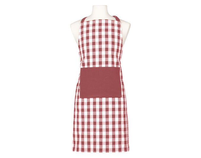 LADELLE Küchenschürze Eco Gingham blush 70x89 cm in präsentiert im Onlineshop von KAQTU Design AG. Küchenhelfer ist von LADELLE
