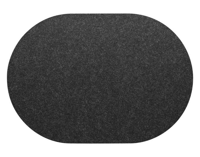 DAFF Tischset Fiberixx 34x42 cm oval orange in präsentiert im Onlineshop von KAQTU Design AG. Tischset ist von DAFF