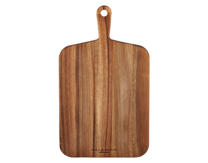 COLE&MASON Holzschneidbrett Akazie mittel 46x27x2 cm in präsentiert im Onlineshop von KAQTU Design AG. Schneidbrett ist von COLE & MASON