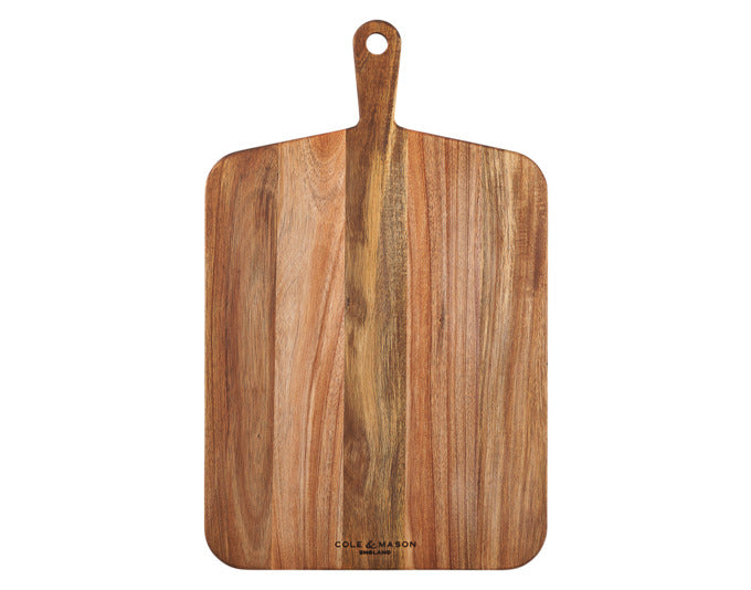 COLE&MASON Holzschneidbrett Akazie mittel 46x27x2 cm in präsentiert im Onlineshop von KAQTU Design AG. Schneidbrett ist von COLE & MASON