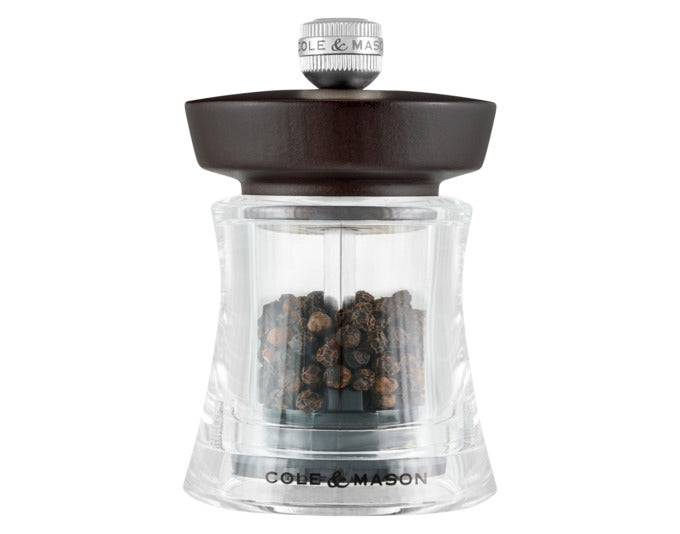 COLE&MASON Pfeffermühle Holborn Acryl/Buche natur 9.5x6.1x6.1 cm in präsentiert im Onlineshop von KAQTU Design AG. Salz & Pfeffer ist von COLE & MASON