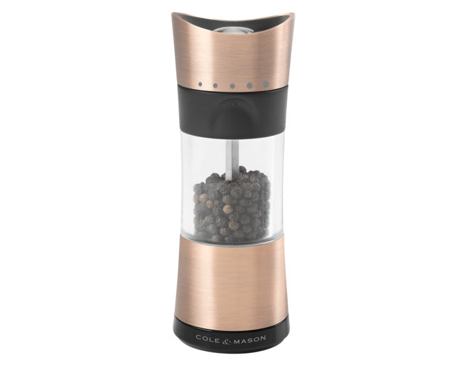 COLE&MASON Pfeffermühle Horsham kupfer 15.4x5.5x5.5 cm in präsentiert im Onlineshop von KAQTU Design AG. Salz & Pfeffer ist von COLE & MASON